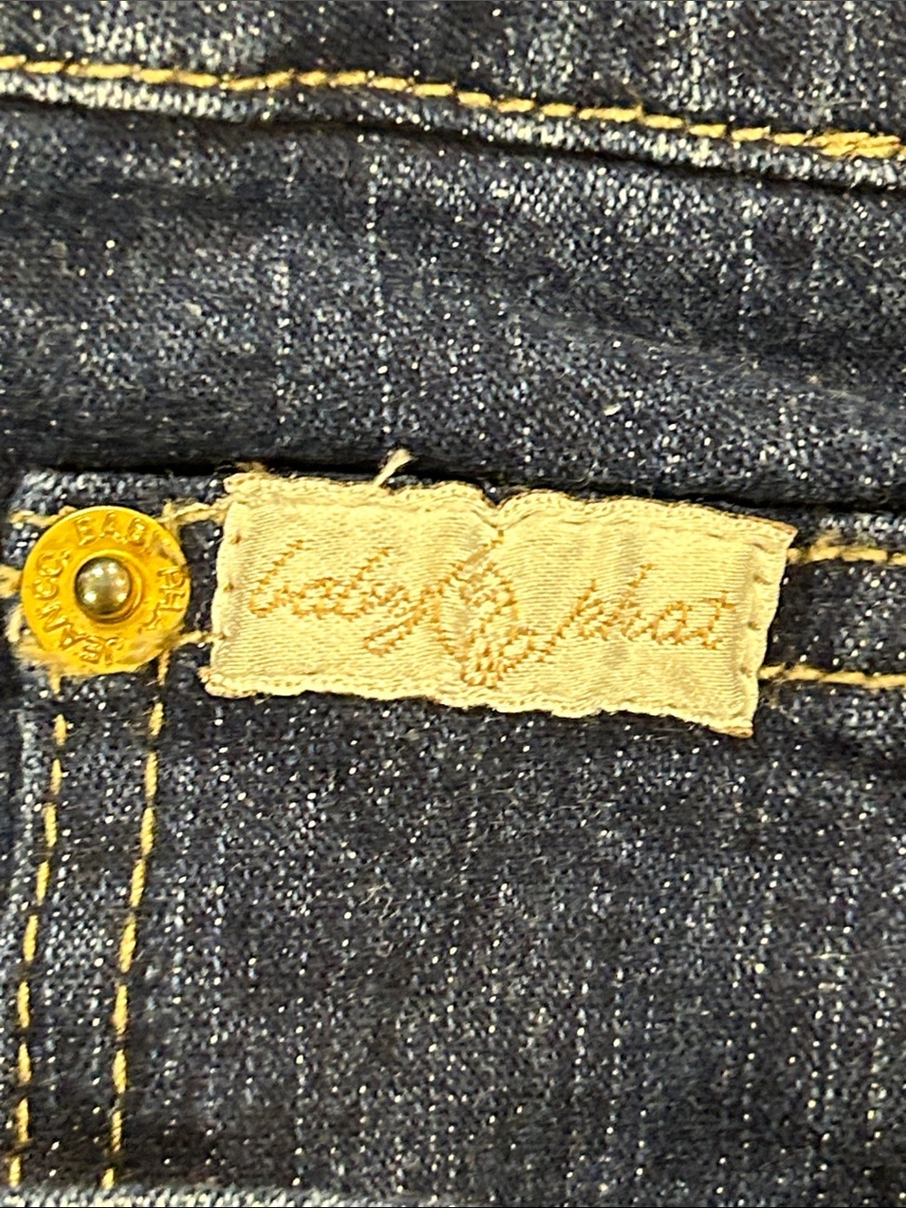 Baby Phat Dark Blue Flare Jeans image 3